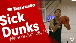 Nebraska: Sick Dunks from Week of Jan. 28, 2024