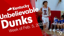 Kentucky: Unbelievable Dunks from Week of Feb. 5, 2023