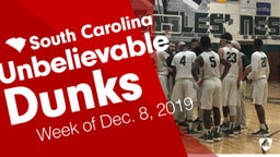 South Carolina: Unbelievable Dunks from Week of Dec. 8, 2019