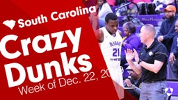 South Carolina: Crazy Dunks from Week of Dec. 22, 2019