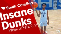 South Carolina: Insane Dunks from Week of Feb. 2, 2020