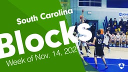 South Carolina: Blocks from Week of Nov. 14, 2021