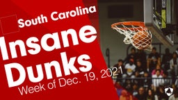 South Carolina: Insane Dunks from Week of Dec. 19, 2021