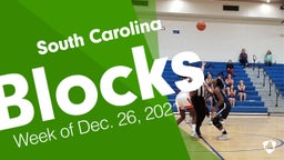 South Carolina: Blocks from Week of Dec. 26, 2021