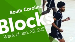 South Carolina: Blocks from Week of Jan. 23, 2022