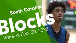 South Carolina: Blocks from Week of Feb. 20, 2022