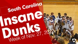 South Carolina: Insane Dunks from Week of Nov. 27, 2022