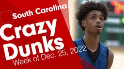 South Carolina: Crazy Dunks from Week of Dec. 25, 2022