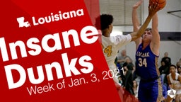 Louisiana: Insane Dunks from Week of Jan. 3, 2021