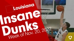 Louisiana: Insane Dunks from Week of Nov. 20, 2022