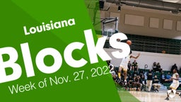 Louisiana: Blocks from Week of Nov. 27, 2022