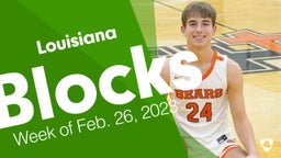 Louisiana: Blocks from Week of Feb. 26, 2023