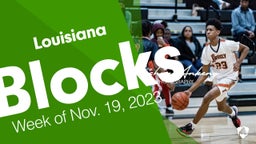 Louisiana: Blocks from Week of Nov. 19, 2023