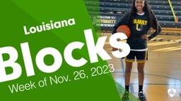 Louisiana: Blocks from Week of Nov. 26, 2023