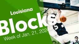 Louisiana: Blocks from Week of Jan. 21, 2024