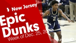 New Jersey: Epic Dunks from Week of Dec. 25, 2022