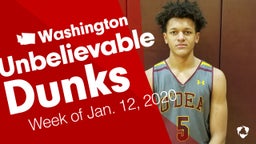 Washington: Unbelievable Dunks from Week of Jan. 12, 2020