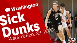 Washington: Sick Dunks from Week of Feb. 23, 2020