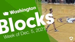 Washington: Blocks from Week of Dec. 5, 2021