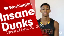 Washington: Insane Dunks from Week of Dec. 25, 2022