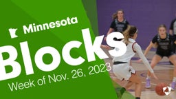 Minnesota: Blocks from Week of Nov. 26, 2023