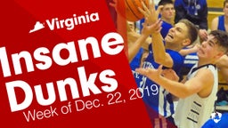 Virginia: Insane Dunks from Week of Dec. 22, 2019