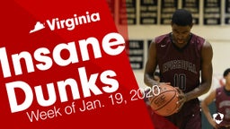 Virginia: Insane Dunks from Week of Jan. 19, 2020