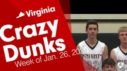 Virginia: Crazy Dunks from Week of Jan. 26, 2020