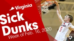 Virginia: Sick Dunks from Week of Feb. 16, 2020