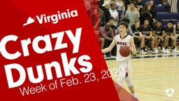 Virginia: Crazy Dunks from Week of Feb. 23, 2020