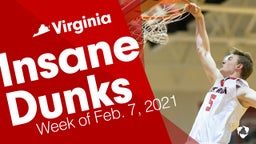 Virginia: Insane Dunks from Week of Feb. 7, 2021