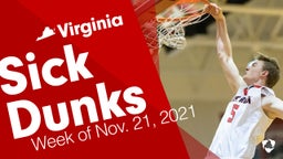 Virginia: Sick Dunks from Week of Nov. 21, 2021