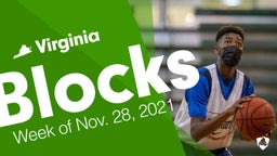 Virginia: Blocks from Week of Nov. 28, 2021