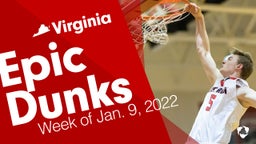 Virginia: Epic Dunks from Week of Jan. 9, 2022