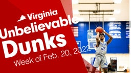 Virginia: Unbelievable Dunks from Week of Feb. 20, 2022