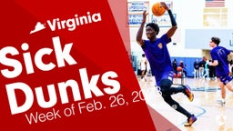 Virginia: Sick Dunks from Week of Feb. 26, 2023