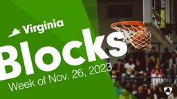 Virginia: Blocks from Week of Nov. 26, 2023