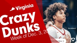 Virginia: Crazy Dunks from Week of Dec. 3, 2023