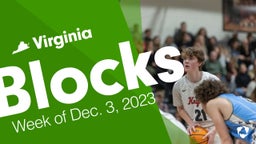 Virginia: Blocks from Week of Dec. 3, 2023