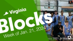 Virginia: Blocks from Week of Jan. 21, 2024