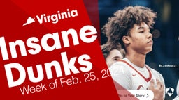 Virginia: Insane Dunks from Week of Feb. 25, 2024