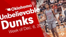 Oklahoma: Unbelievable Dunks from Week of Dec. 6, 2020