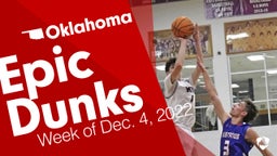 Oklahoma: Epic Dunks from Week of Dec. 4, 2022