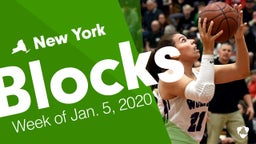 New York: Blocks from Week of Jan. 5, 2020