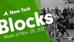 New York: Blocks from Week of Nov. 28, 2021