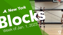 New York: Blocks from Week of Jan. 1, 2023