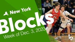 New York: Blocks from Week of Dec. 3, 2023