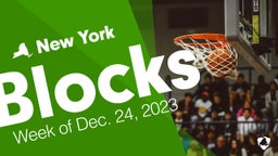New York: Blocks from Week of Dec. 24, 2023
