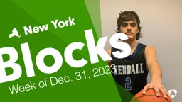 New York: Blocks from Week of Dec. 31, 2023