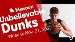 Missouri: Unbelievable Dunks from Week of Nov. 27, 2022